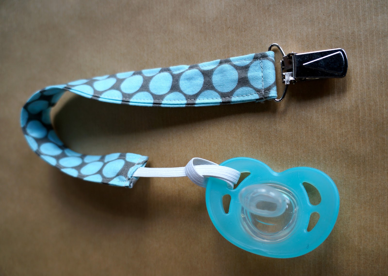 personalized pacifier clip